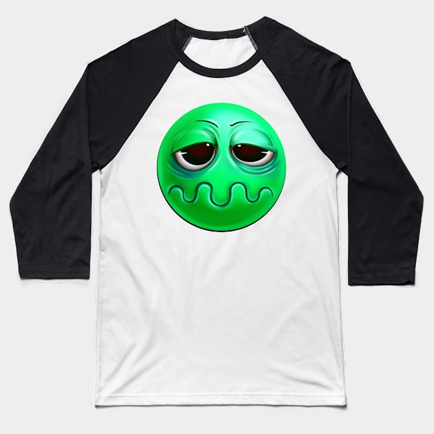 Emoji Baseball T-Shirt by daghlashassan